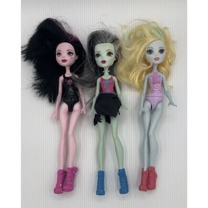 Monster High Doll Lot Of 3 *Pre-Owned*2015-2016